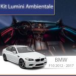 Kit lumini ambientale dedicate BMW Seria 5 F10 2012-2017, control telefon