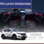 Kit lumini ambientale Honda CR-V 2017-2021, control telefon și sistem original