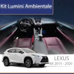 Kit lumini ambientale Lexus NX 2015-2021, control telefon sau sistem original