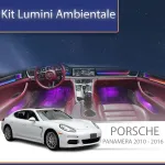 Kit lumini ambientale Porsche Panamera 2010-2016, set complet cu trimuri