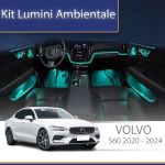 Kit lumini ambientale Volvo S60 2020-2024, set complet RGB cu control