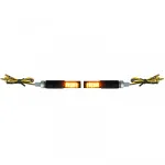 Semnalizator LED Mini pentru motocicletă, cu șurub, negru, fumuriu, universal, cu E-Mark Performance AutoTuning