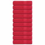 Prosoape de mâini, FROGN, 10 buc., roșu, 50x100 cm, 360 g/m² GartenMobel Dekor