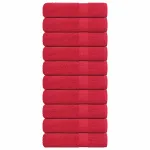 Prosoape de mâini, FROGN, 10 buc., roșu, 50x100 cm, 360 g/m² GartenMobel Dekor