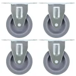 Roți fixe, 4 buc., 75 mm GartenMobel Dekor