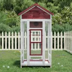 Colivie de păsări cafeniu 91,5x53x170 cm lemn masiv de pin GartenMobel Dekor