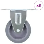 Roți fixe, 8 buc., 75 mm GartenMobel Dekor