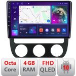 Navigație Android VW Golf 5 2004-2010 cu climatizare automată, 4GB RAM și CarPlay