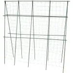 Ansamblu suport araci cu plasa pentru crestere castraveti, fasole, mazare, 180x180 cm, Strend Pro GartenVIP DiyLine