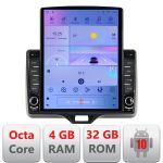 Navigație Android Toyota Yaris 2020 cu ecran 9.7 inch, GPS, LTE, 4GB+64GB