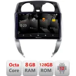 Navigatie Android Nissan Note 2012-2019, Octa Core, 8GB RAM, 128GB, CarPlay