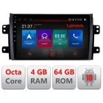 Navigație auto Suzuki SX4 2006-2013 Android 4GB RAM 64GB GPS 4G resigilată