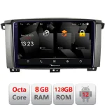 Navigație Toyota Land Cruiser L100 2002-2006 Android 12, 8GB RAM, 128GB