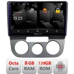 Navigație Android VW Golf 5 2004-2010 pentru climă manuală, 8GB RAM, 128GB