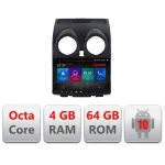 Navigație Nissan Qashqai 2007-2013 Android 4G GPS WiFi 4GB RAM 64GB