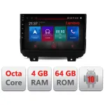 Navigație dedicată Jeep Wrangler 2018+ Android 4G, 4GB RAM, 64GB, resigilată