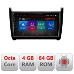 Navigatie dedicata VW Polo 2014-2017 Android GPS 4G Bluetooth 4GB+64GB