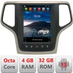 Navigație Tesla QLED 9.7 pentru Jeep Grand Cherokee 2014-2019, 4GB/32GB