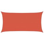 Pânză parasolar, cărămiziu, 4x7 m, HDPE, 160 g/m² GartenMobel Dekor