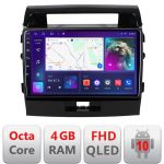 Navigație Toyota Land Cruiser 2008-2015 Android QLED 4GB+64GB CarPlay