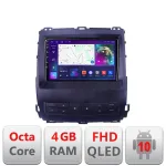 Navigatie Android Toyota Prado J120 2002-2009, QLED, 4GB RAM, 64GB