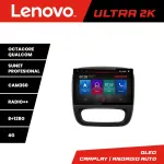 Navigatie Android Renault Trafic 2014-2018, ecran 13 inch 2K, 8GB+128GB, 4G