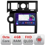Navigație dedicată Hummer H2 2008-2010 cu Android, GPS, CarPlay și Android Auto