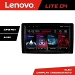 Navigație auto universală 2DIN Lenovo Lite D4, Android, 4GB RAM + 64GB