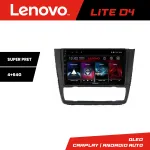 Navigație BMW Seria 1 E87 Lenovo Lite D4 4+64 GB Android Auto