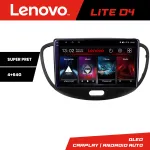 Navigație Hyundai i10 2007-2013 Android 4GB+64GB GPS CarPlay Lenovo