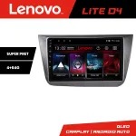 Navigație Android Lenovo Lite D4 pentru Seat Altea 2005-2014, 4GB+64GB