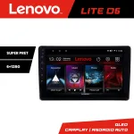 Navigație Android Audi A4 B6 6+128 GB Lenovo Lite D6 cu Waze și USB