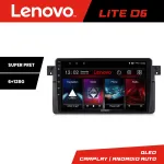 Navigație Android BMW Seria 3 E46 Lenovo Lite D6, 6+128 GB, Waze