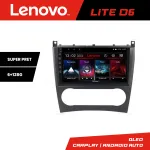 Navigație Android Mercedes Clasa C W203 facelift Lenovo 6+128GB