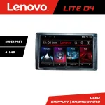 Navigație Toyota 2DIN Lenovo 4+64 GB Android cu Waze, USB și Bluetooth
