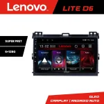 Navigație Toyota Prado 2004-2009 Lenovo Lite D6, Android, 6GB RAM, 128GB