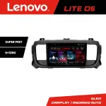 Navigație Android Lenovo 6+128 GB pentru Citroen Jumpy, Proace, Traveller