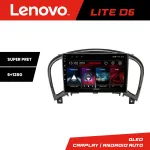Navigație Nissan Juke 2010-2015 Lenovo Lite D6, Android 6+128 GB