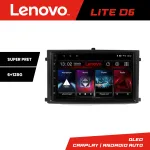 Navigație Android Lenovo Lite D6 pentru SsangYong Rexton 2019+ 6GB RAM 128GB