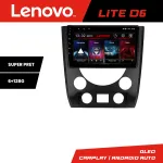 Navigație Android Lenovo Lite D6 pentru SsangYong Rexton 2013-2016, 6+128GB