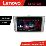 Navigație Toyota Avensis 2009-2015 Lenovo Lite D6 6+128GB Android