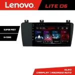 Navigație Android Volvo S60 2002-2008 cu GPS, CarPlay, 6+128GB Lenovo