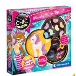 Set machiaj copii Unicorn Crazy Chic cu farduri, ruj si lac de unghii