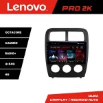 Navigație Android Lenovo QLED 2K 4+64 pentru Dodge Caliber 2010-2012