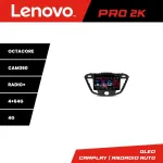 Navigație Ford Transit Lenovo QLED 2K Android 4GB+64GB cu 360 și Waze