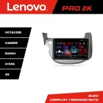 Navigație Android Honda Fit 2008-2013 QLED 2K, GPS, 4GB+64GB, 360