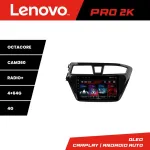 Navigație Hyundai i20 2015-2018 Lenovo Pro 2K QLED 4GB+64GB 360