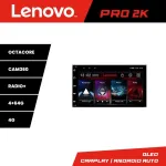 Navigație Toyota Auris 2007-2013 Lenovo QLED 2K 4GB+64GB Android