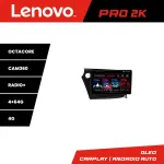 Navigatie Android Honda Insight 2009-2014 Lenovo QLED 2K 4GB+64GB 360