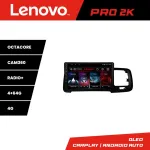 Navigație Android Volvo S60 2008-2014 Lenovo QLED 2K 4+64 cu Waze